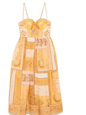 NWT Zimmermann gorgeous corset midi-dress - perfect for summer!